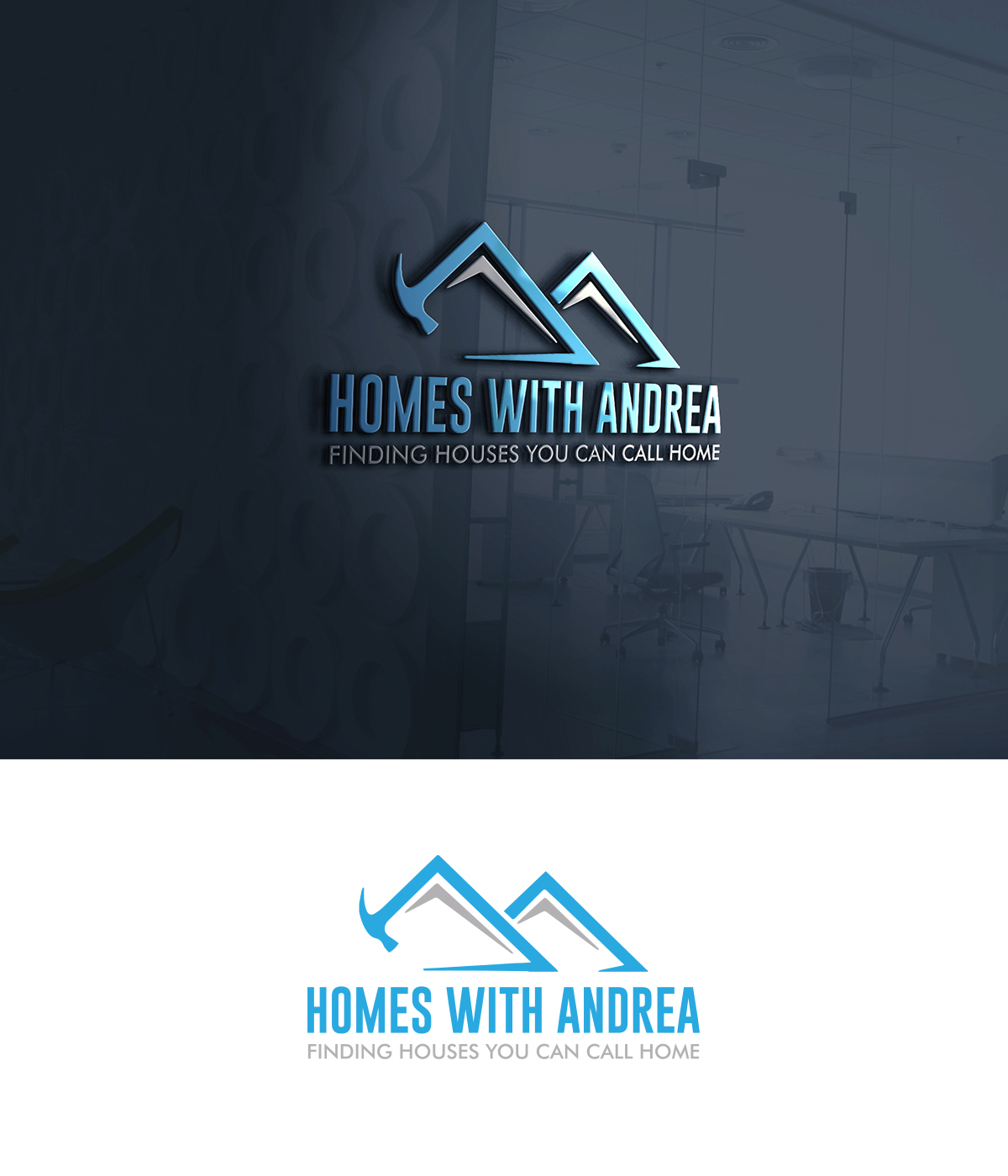 Logo Design by supercreative for Homes With Andrea - West USA Realty | Design #14093145