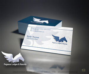 Business Card Design by KD Designz for Pegasus Lodges & Resorts | Design #2502309