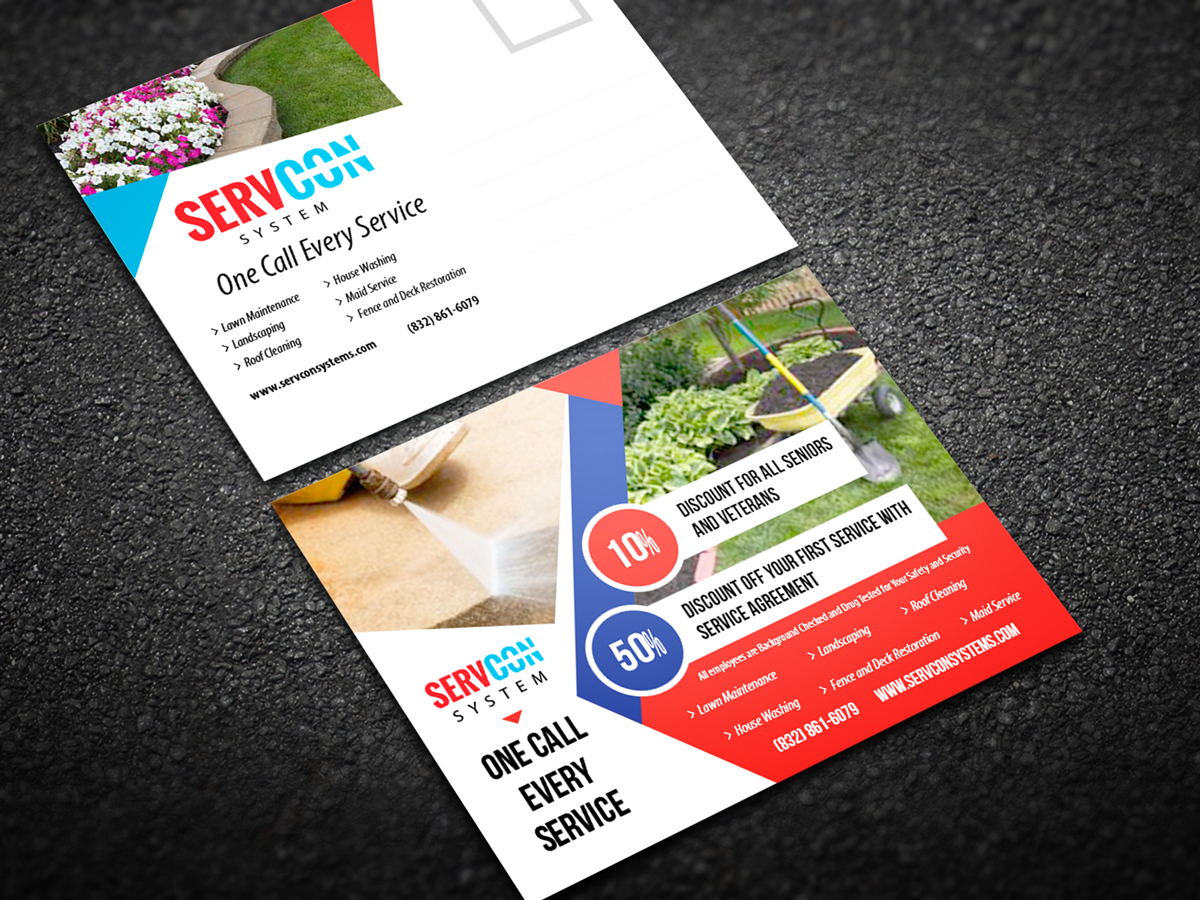 Postcard Design by lionx for The Holding Company | Design #14103435