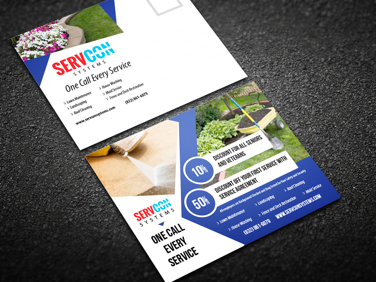 Postcard Design by lionx for The Holding Company | Design #14111811