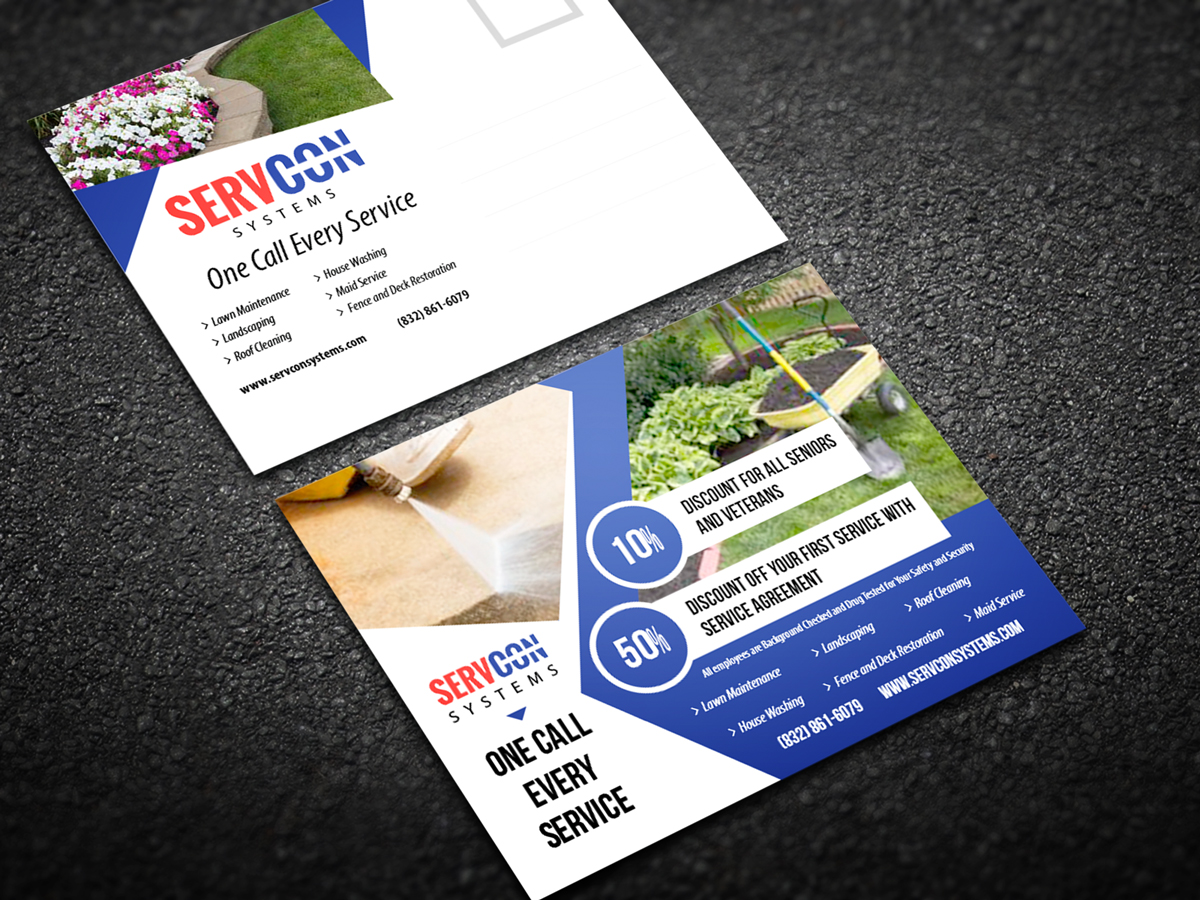 Postcard Design by lionx for The Holding Company | Design #14111812