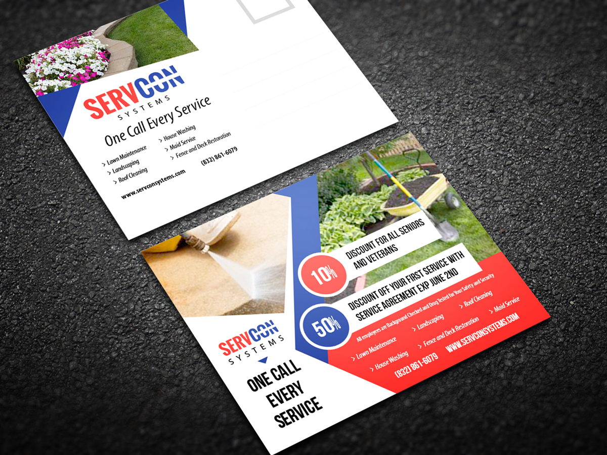 Postcard Design by lionx for The Holding Company | Design #14112050