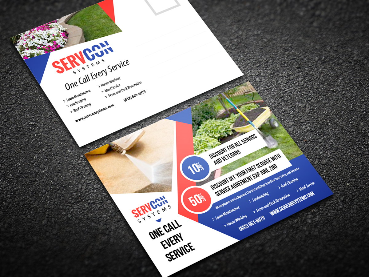 Postcard Design by lionx for The Holding Company | Design #14112051