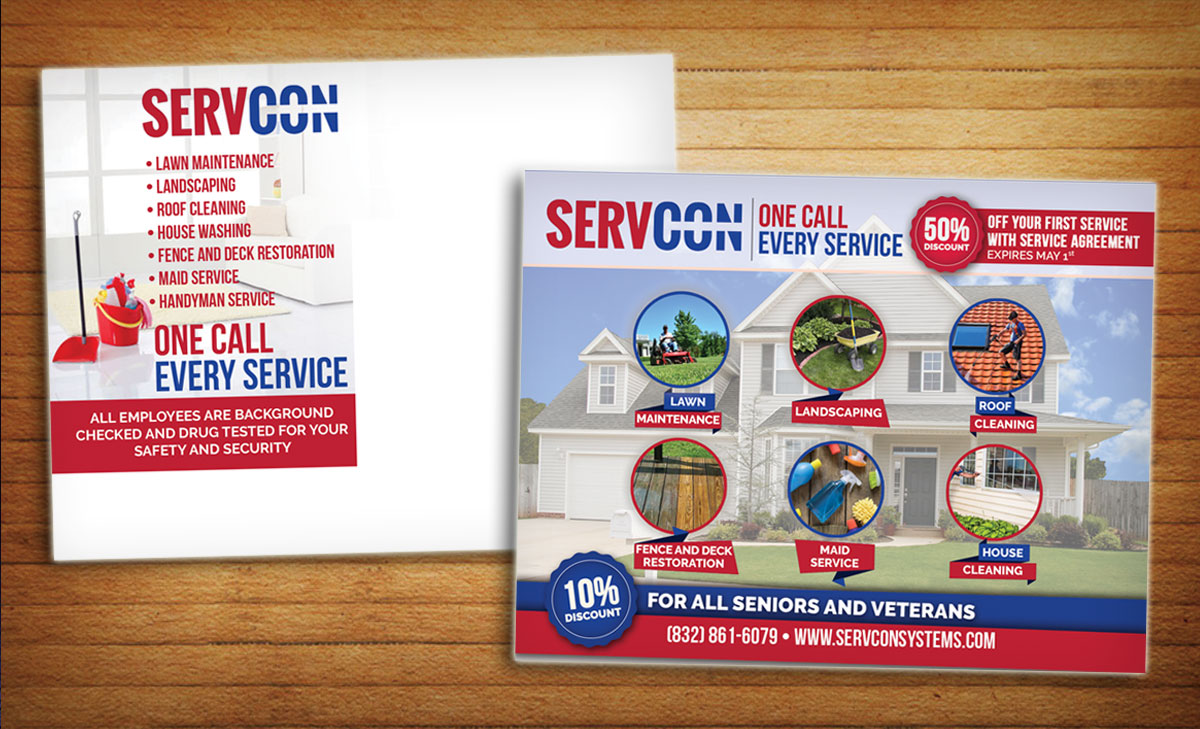 Postcard Design by alessandroevge for The Holding Company | Design #14106415