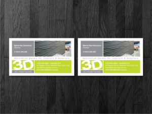 Business Card Design by Atvento Graphics