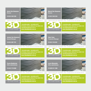 Business Card Design by Atvento Graphics for Sydney Doors | Design: #14181953