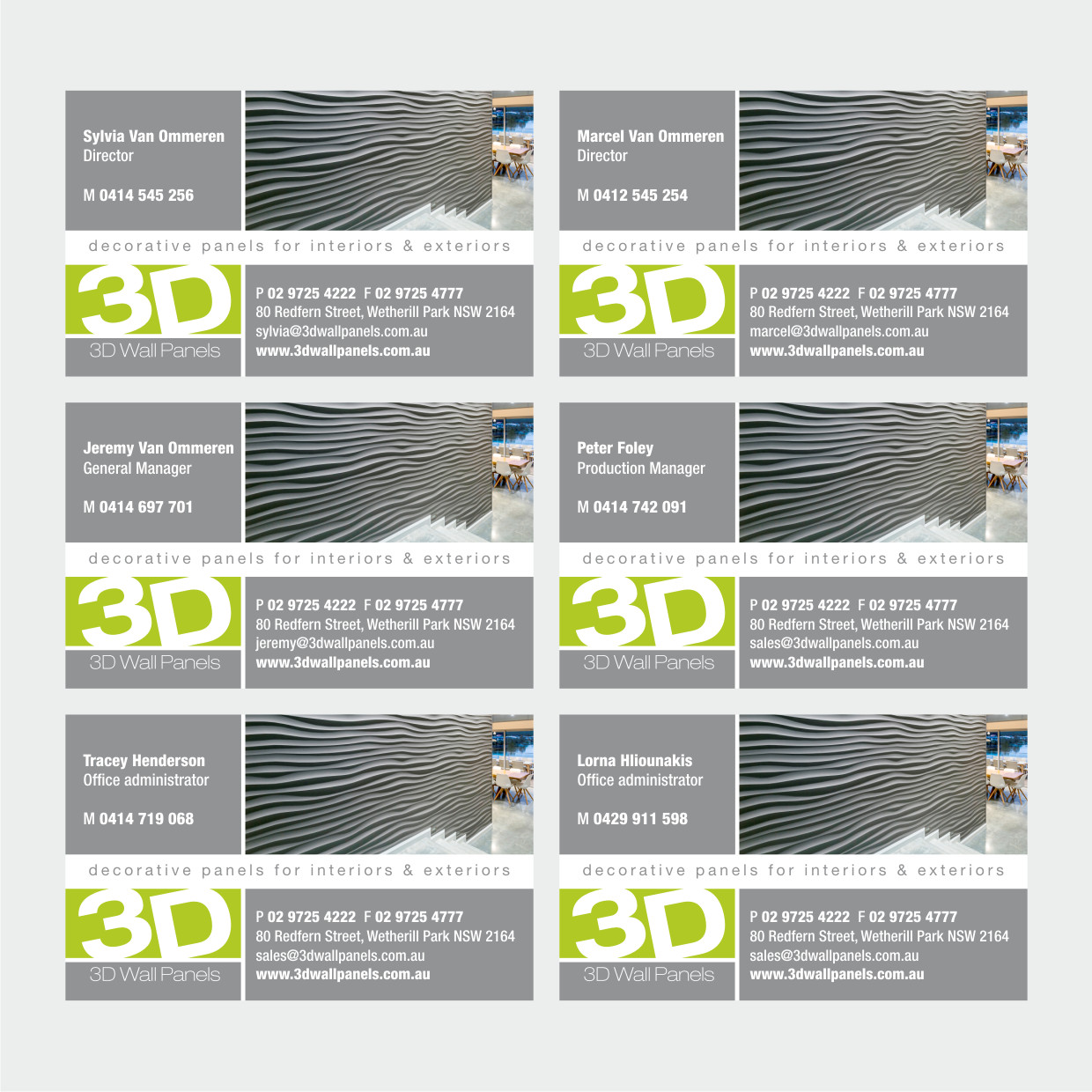 Business Card Design by Atvento Graphics for Sydney Doors | Design #14181954