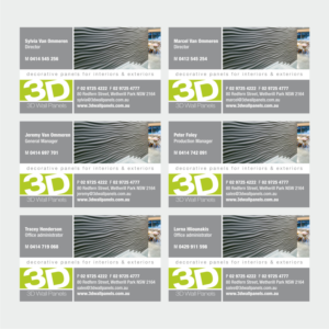 Business Card Design by Atvento Graphics for Sydney Doors | Design: #14181954
