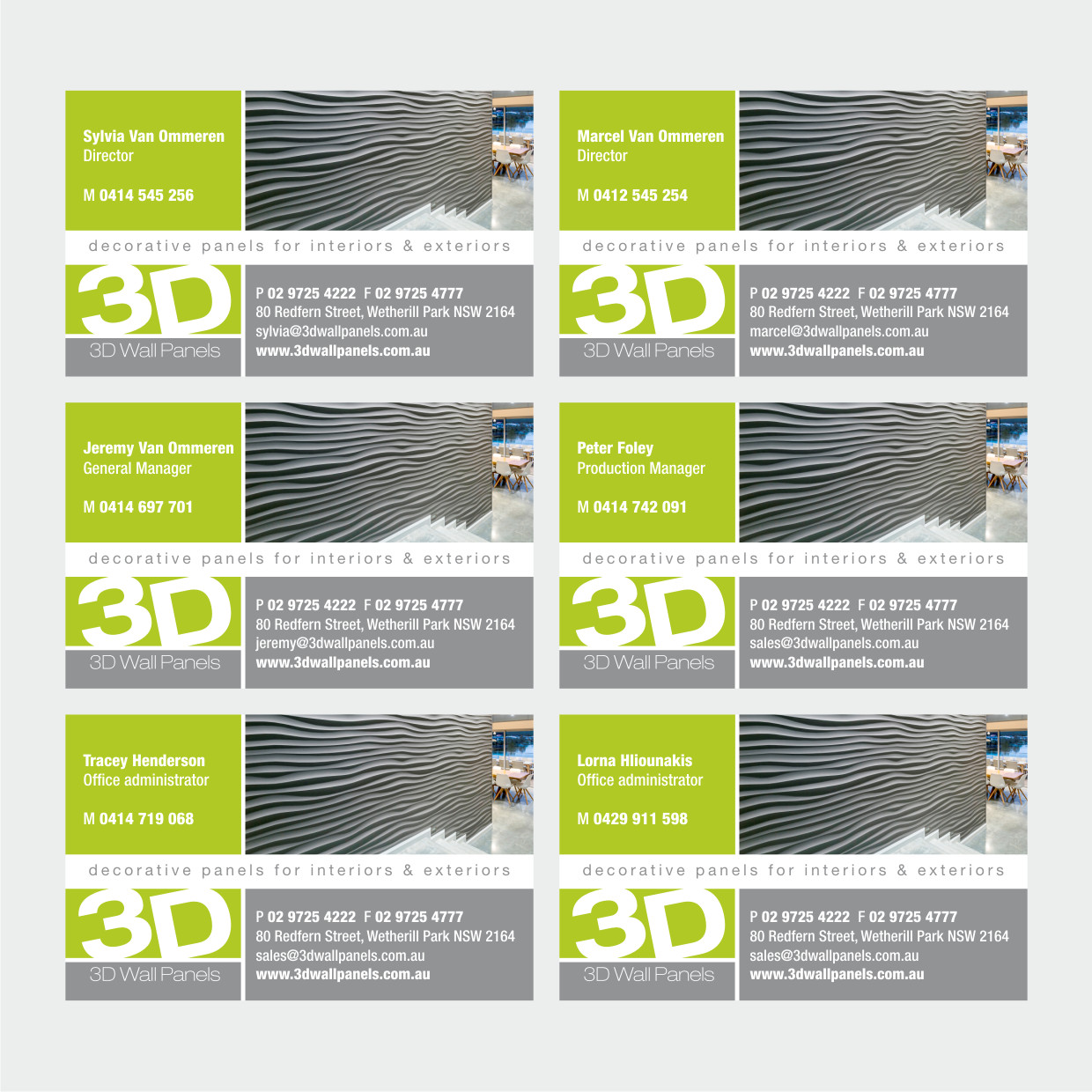 Design de Carte de Visite par Atvento Graphics pour Sydney Doors | Design #14181955