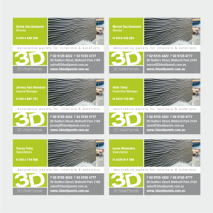 Business Card Design by Atvento Graphics for Sydney Doors | Design: #14191894