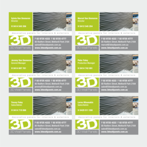 Business Card Design by Atvento Graphics for Sydney Doors | Design: #14221289