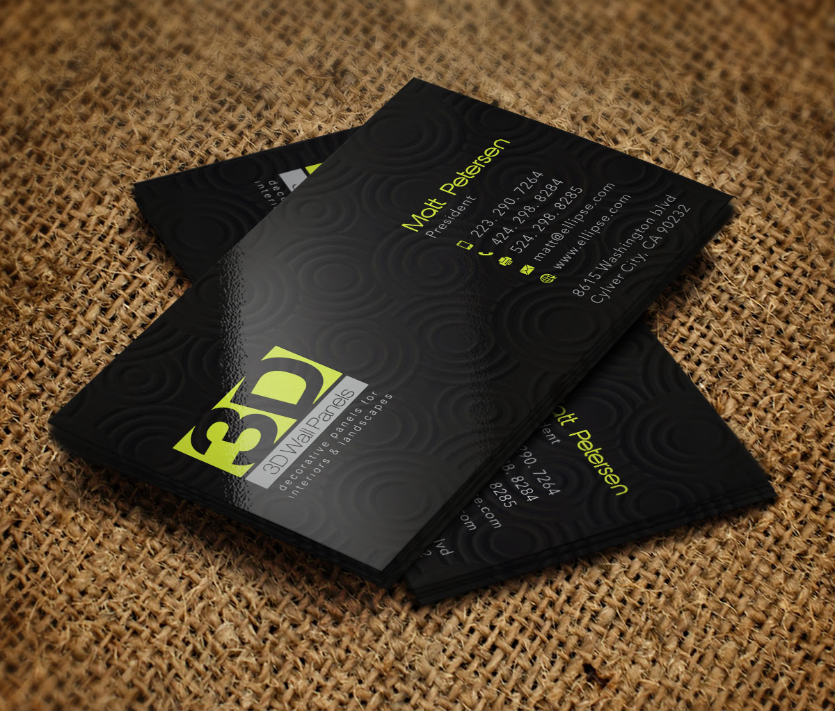 Visitenkarten-Design von Verified artistry (Design garden) für Sydney Doors | Design #14068805