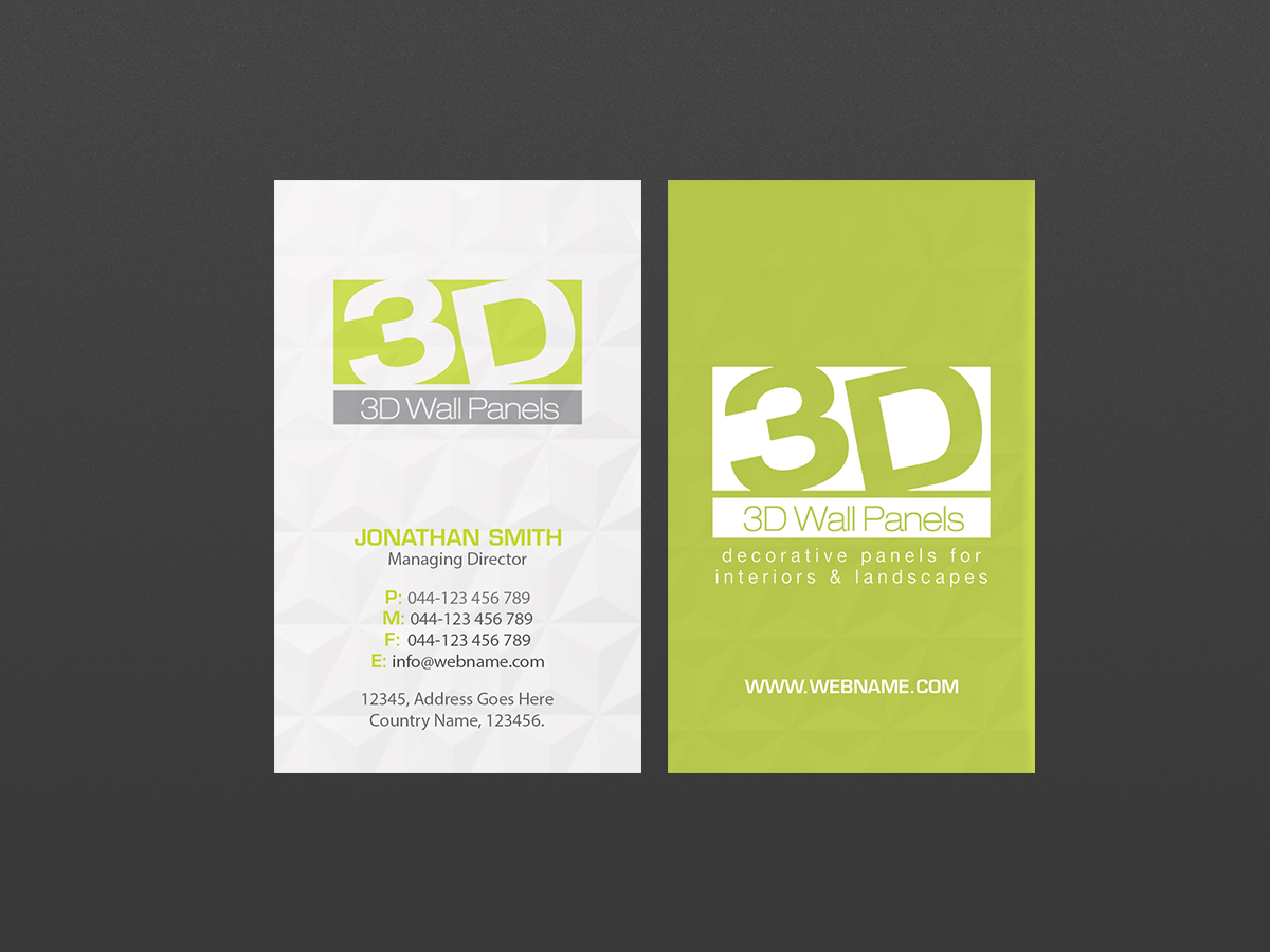 Diseño de Tarjeta de Presentación por Creations Box 2015 para Sydney Doors | Diseño #14072599
