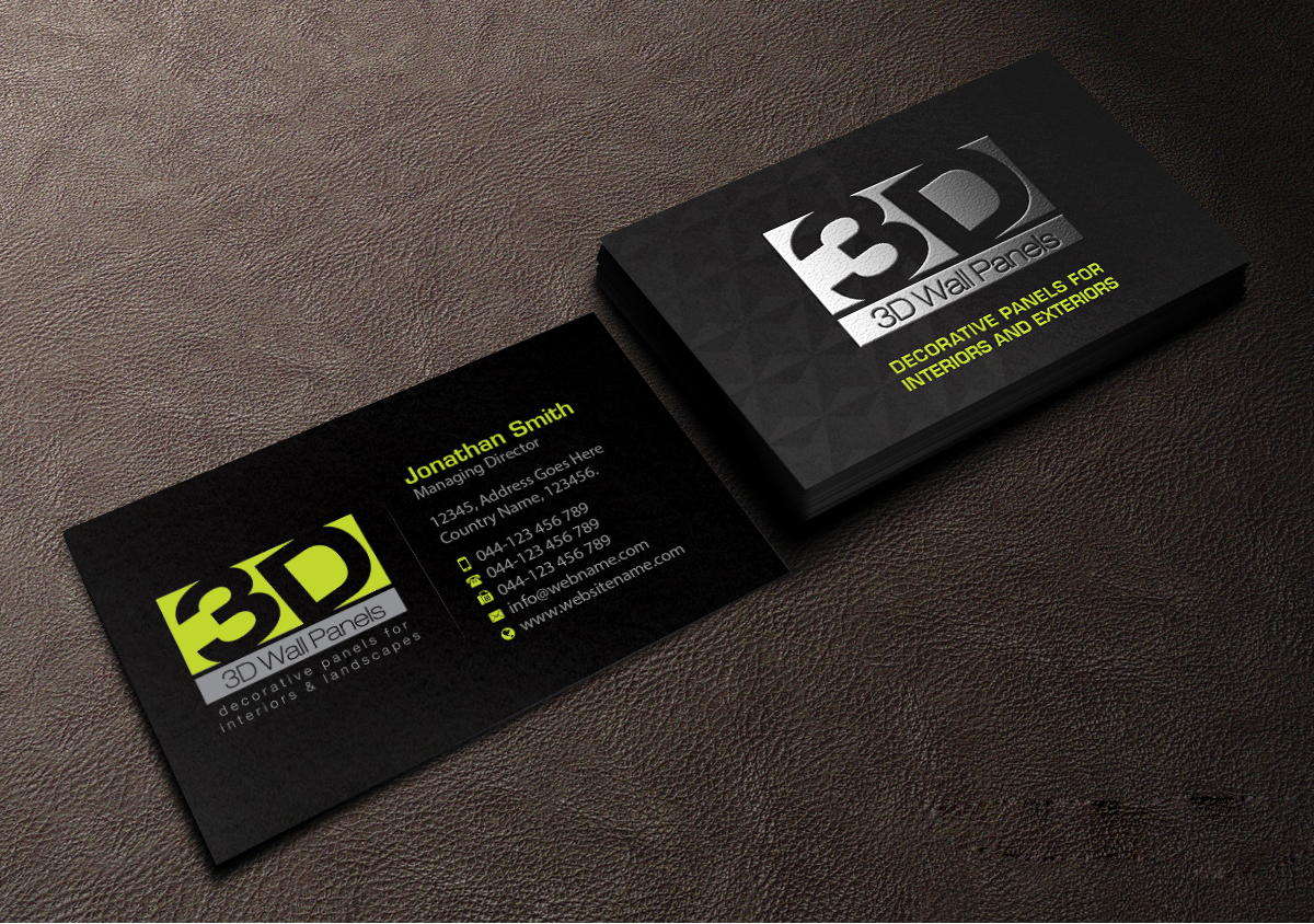 Visitenkarten-Design von Creations Box 2015 für Sydney Doors | Design #14072600