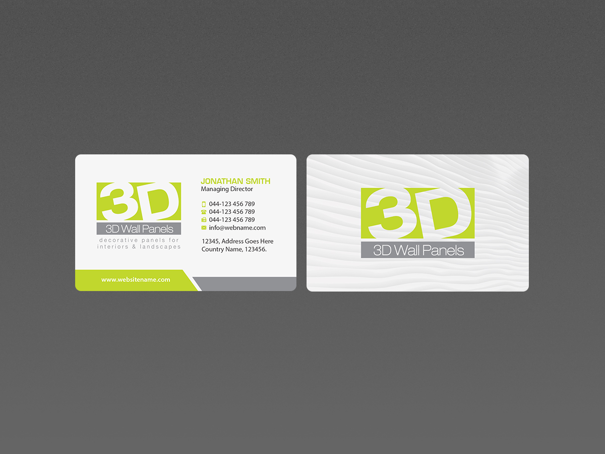 Visitenkarten-Design von Creations Box 2015 für Sydney Doors | Design #14072604