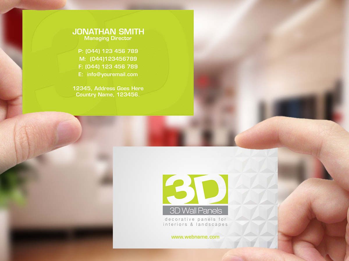 Visitenkarten-Design von Creations Box 2015 für Sydney Doors | Design #14072607