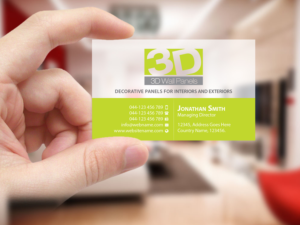 Diseño de Tarjeta de Presentación por Creations Box 2015 para Sydney Doors | Diseño: #14072609