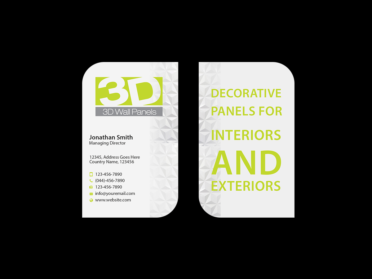 Visitenkarten-Design von Creations Box 2015 für Sydney Doors | Design #14073342