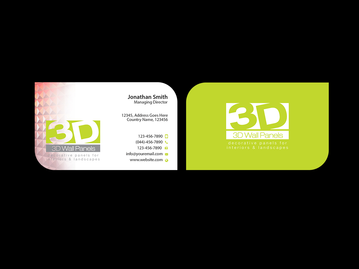 Visitenkarten-Design von Creations Box 2015 für Sydney Doors | Design #14073343