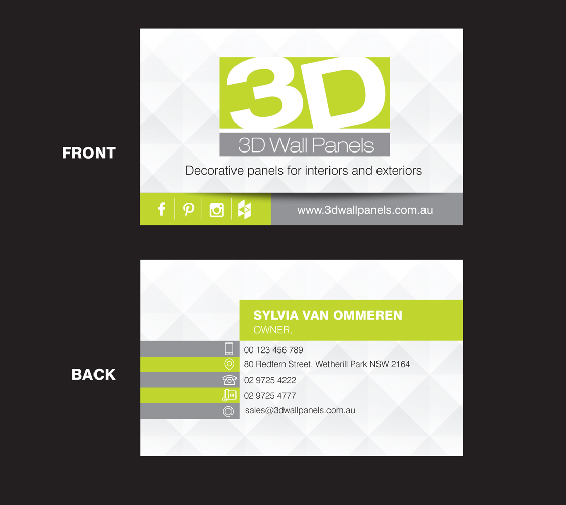 Visitenkarten-Design von rkailas für Sydney Doors | Design #14078765