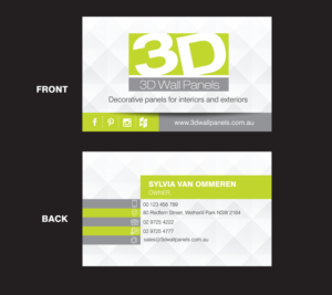 Business Card Design by rkailas for Sydney Doors | Design: #14078765