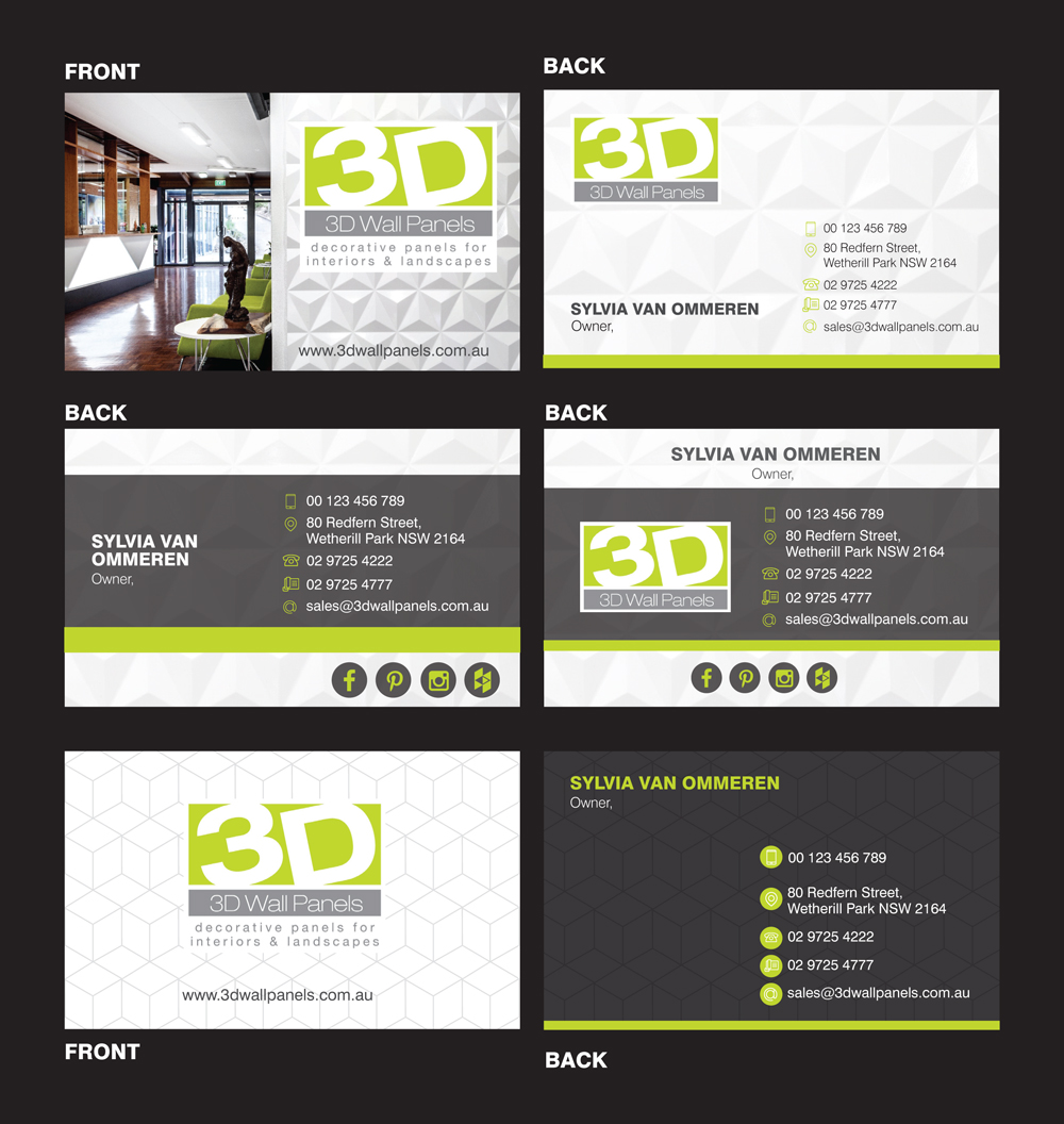 Business Card Design by rkailas for Sydney Doors | Design #14079782
