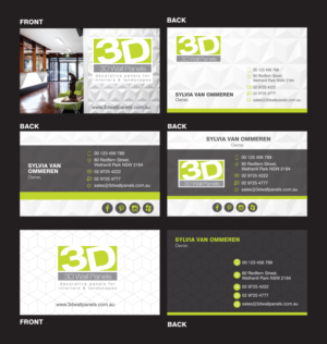 Business Card Design by rkailas for Sydney Doors | Design: #14079782