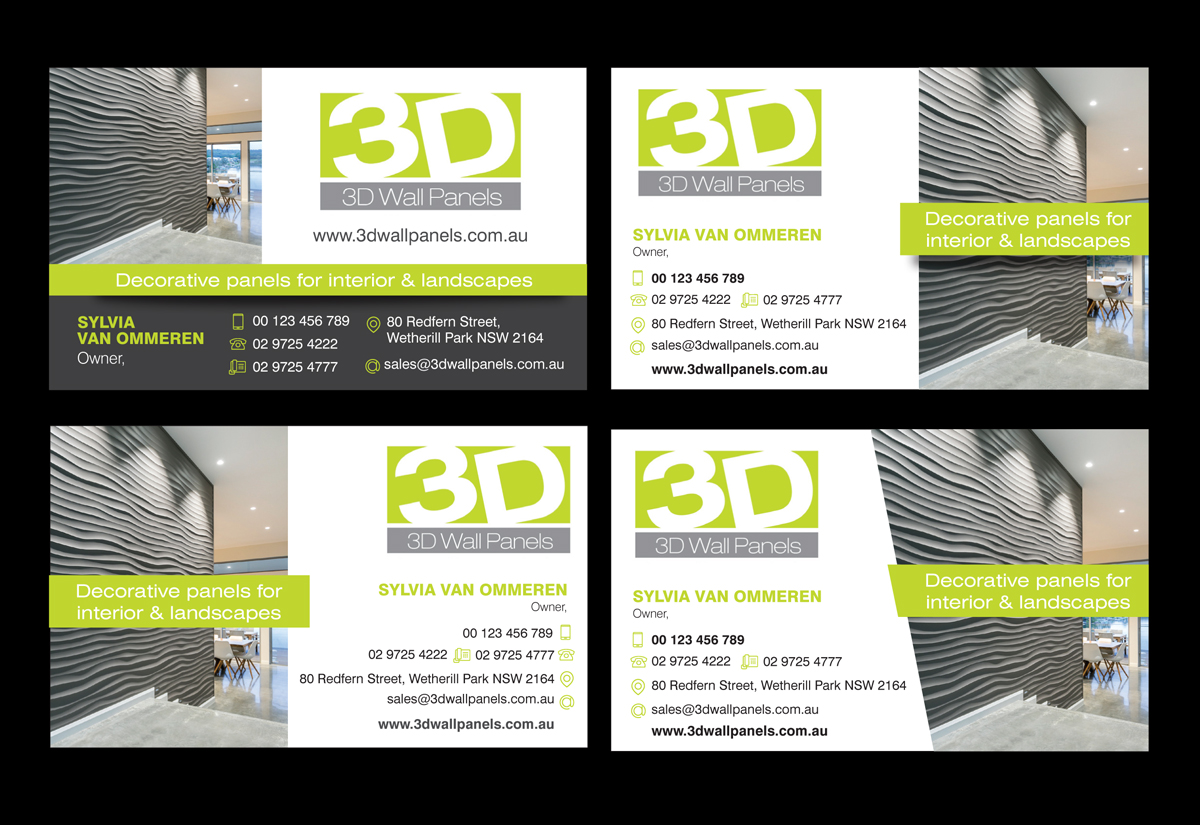 Business Card Design by rkailas for Sydney Doors | Design #14082030