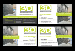 Business Card Design by rkailas for Sydney Doors | Design: #14082030