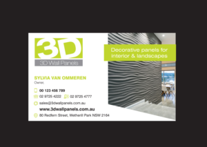 Business Card Design by rkailas for Sydney Doors | Design #14085314