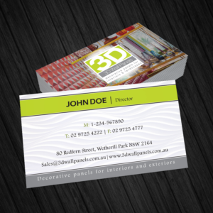 Business Card Design by e-graphics for Sydney Doors | Design: #14064025