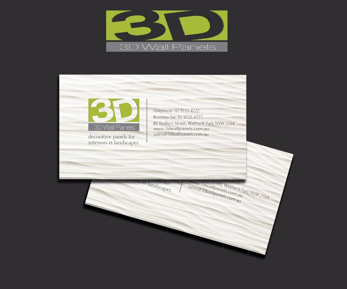 Visitenkarten-Design von AeonJaguar für Sydney Doors | Design #14089471