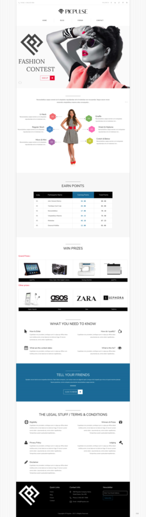 Web Design by pb for None | Design: #14112080