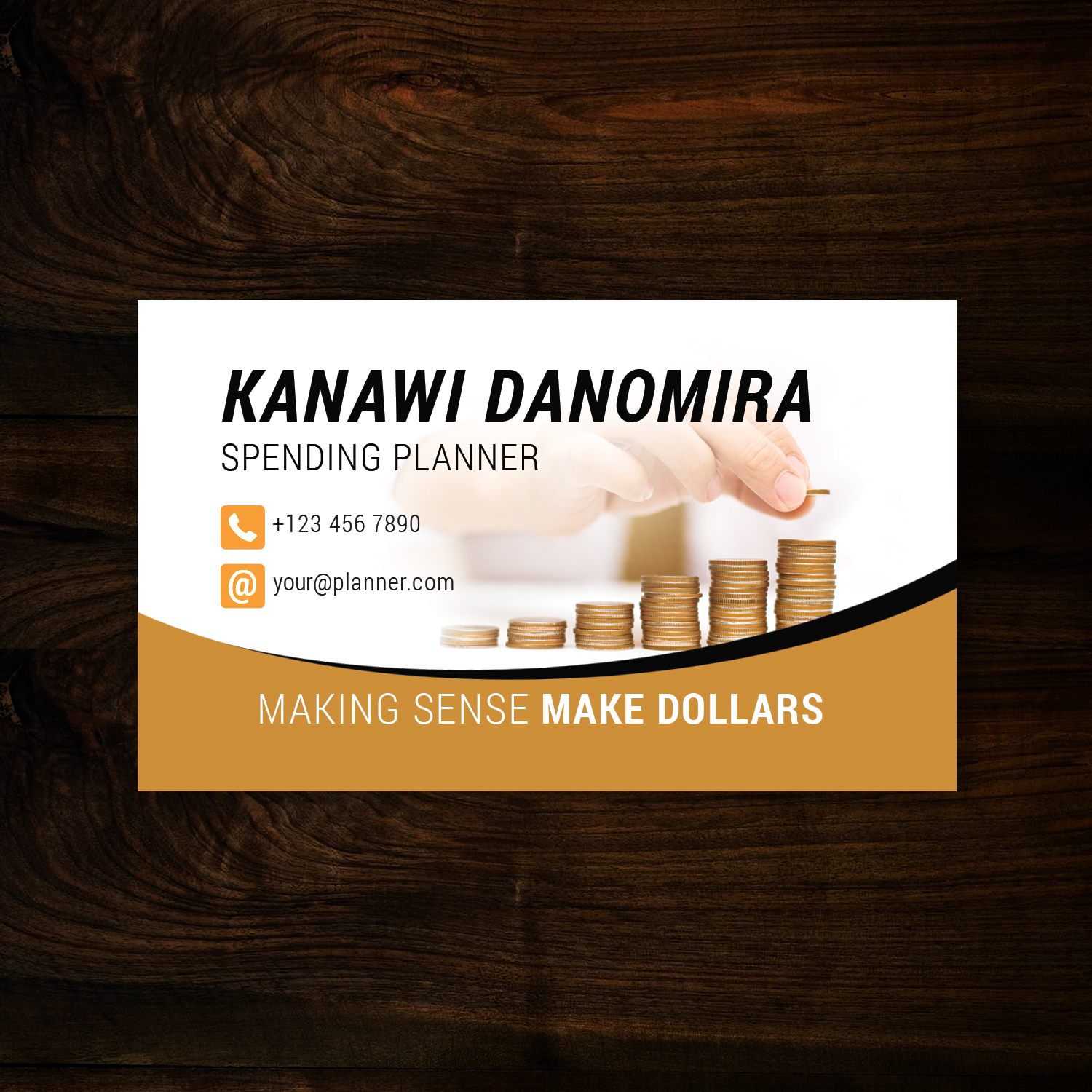 Diseño de Tarjeta de Presentación por uk para My Way Spending Planner | Diseño #14075984