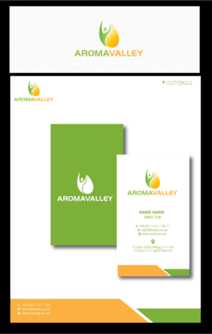 Logo Design by zebronicgraphic for AROMAVALLEY TRADE CO. LTD. | Design: #14086245