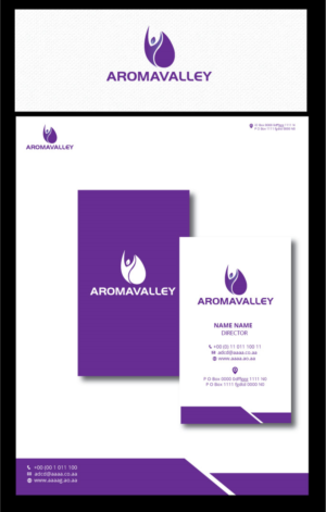 Logo Design by zebronicgraphic for AROMAVALLEY TRADE CO. LTD. | Design: #14121479