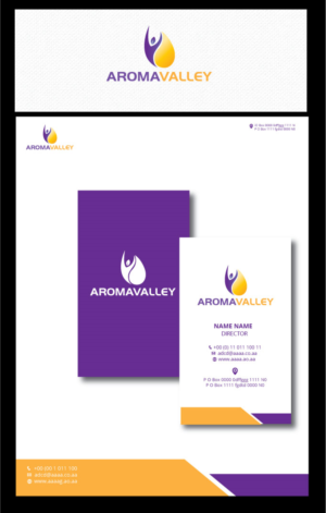 Logo Design by zebronicgraphic for AROMAVALLEY TRADE CO. LTD. | Design: #14121481