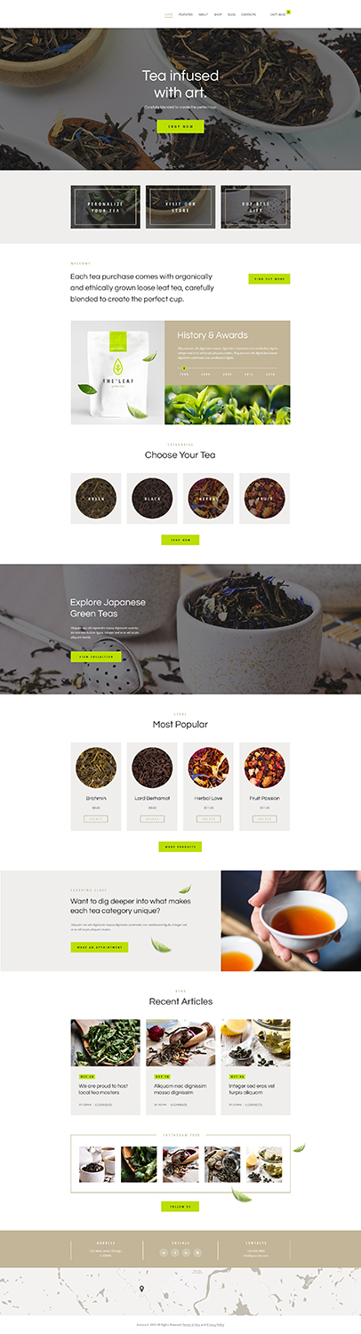 Web Design by Pixel Story for Heartea | Design #14192116