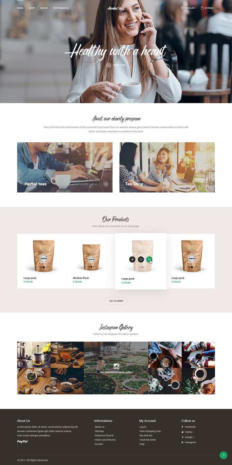 Web Design by nzdesigners for Heartea | Design #14229323