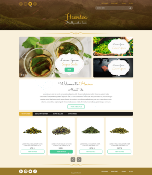 Web Design by metasemenov for Heartea | Design: #14247280