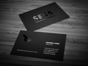 Business Card Design by HYPdesign for Shield Elite Security Services PTY. LTD. | Design: #14123051