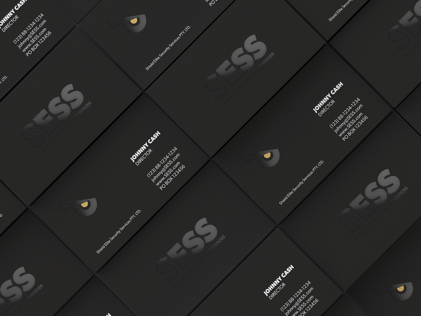 Business Card Design by HYPdesign for Shield Elite Security Services PTY. LTD. | Design #14133666