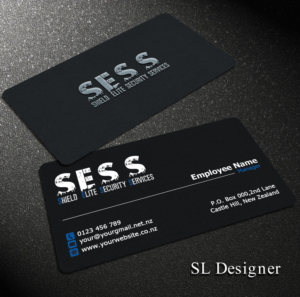 Business Card Design by SL Designer for Shield Elite Security Services PTY. LTD. | Design: #14161855