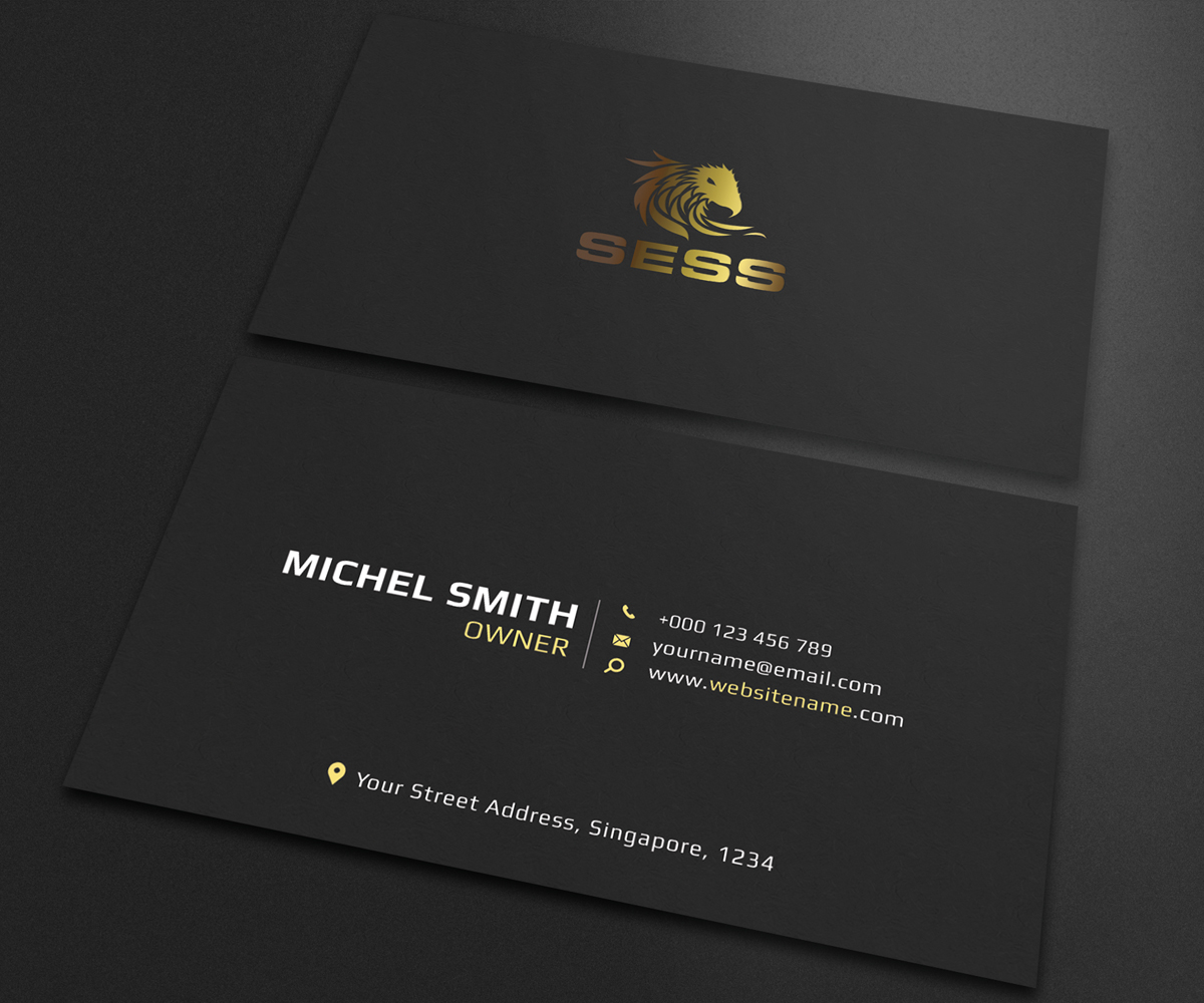 Business Card Design by Graphic Flame for Shield Elite Security Services PTY. LTD. | Design #14129740