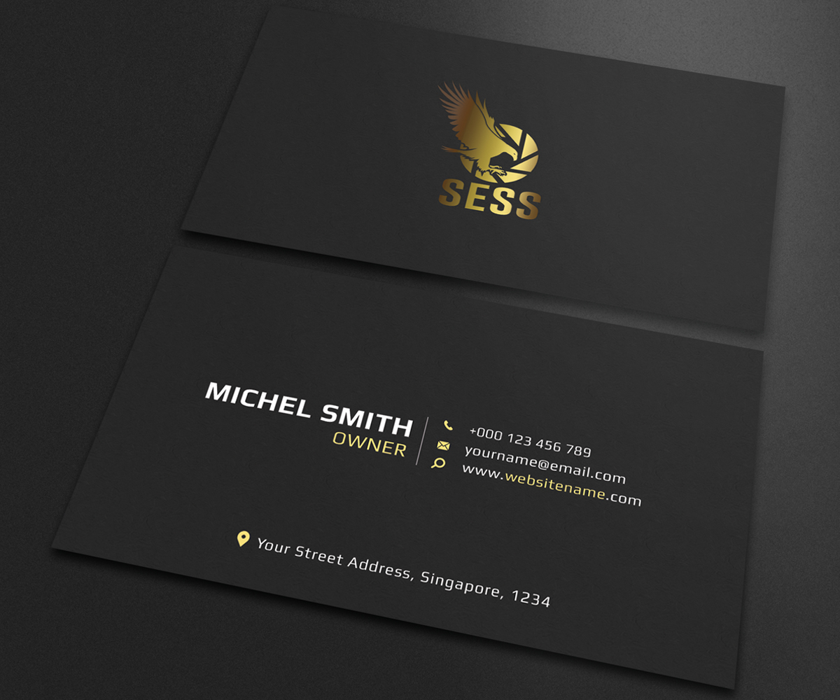 Business Card Design by Graphic Flame for Shield Elite Security Services PTY. LTD. | Design #14129742