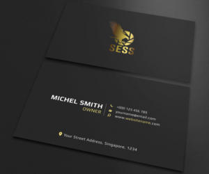 Business Card Design by Graphic Flame for Shield Elite Security Services PTY. LTD. | Design: #14129742