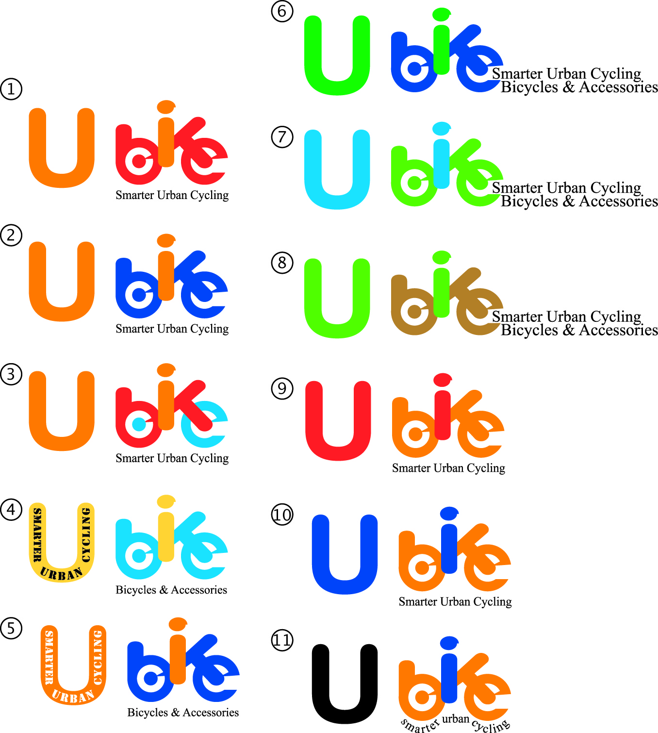 Logo Design by Steven Hall for Ubike | Design #34704