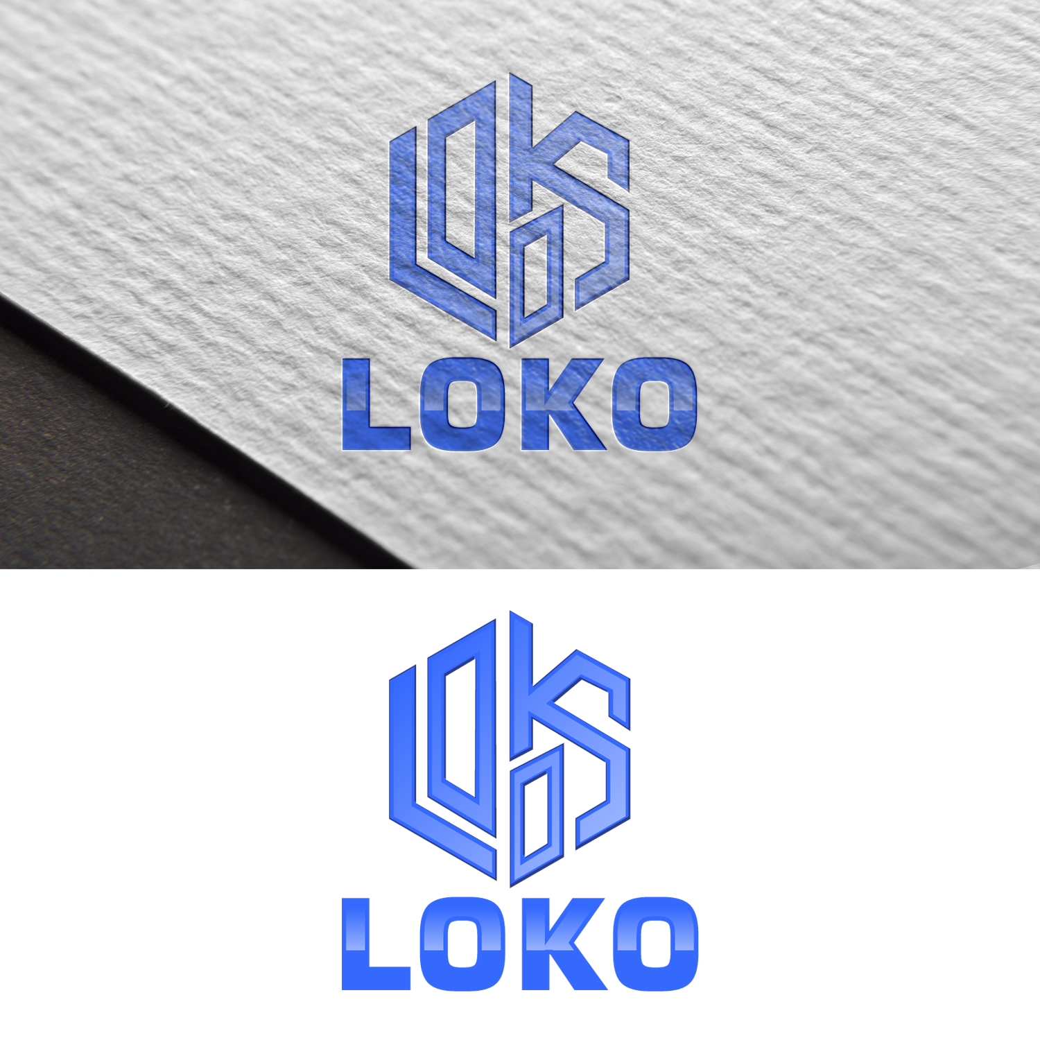 Logo Design by Next Screen Infotech for Loko Logistikkomponenten GmbH | Design #14085015