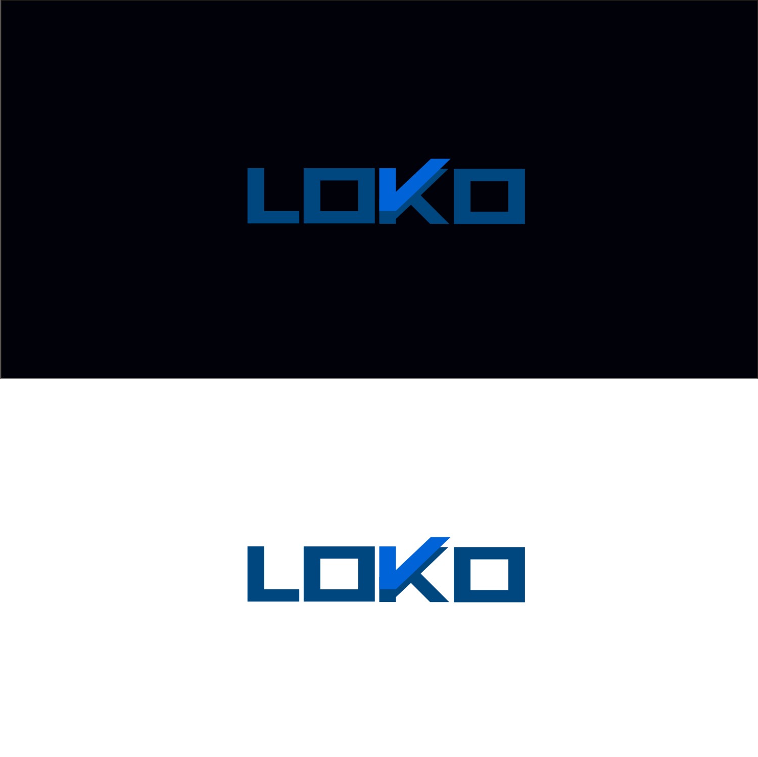 Logo Design by d2k.frmnsyh for Loko Logistikkomponenten GmbH | Design #14233138