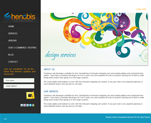 Wordpress Design by pb for this project | Design: #554704